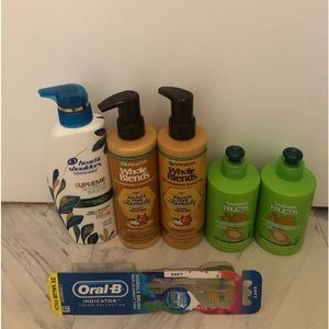 GARNIER whole blends GARNIER FRUCTIS HEAD & SHOULDER, ORAL B